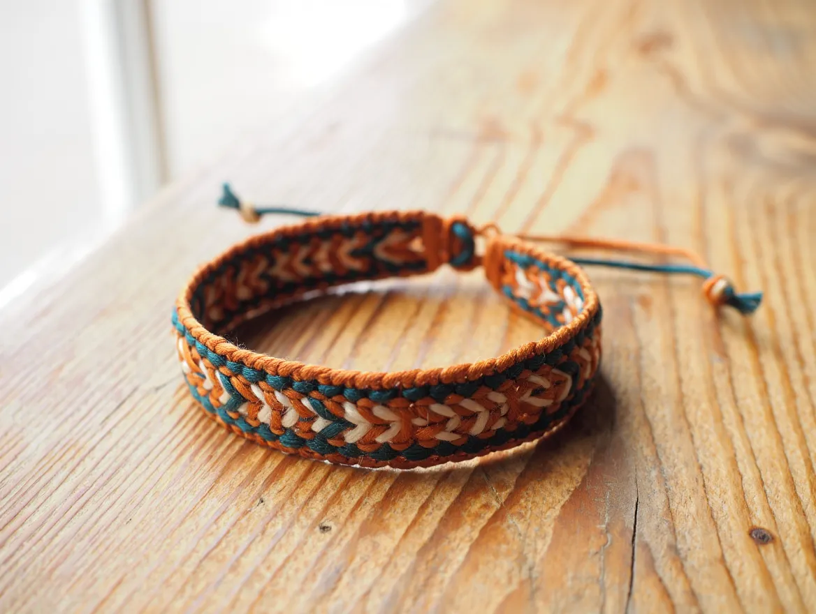 Woven bracelet handmade